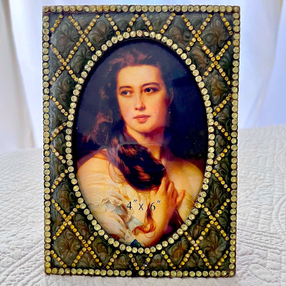 Beaded Picture Frame